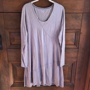 Horny Toad Long-Sleeve Oblique V Dress, XL